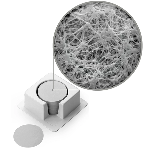 PTFE Unlaminated Membrane Filters, 1.0 Micron, Hydrophilic, 13mm - 293mm Group Picture