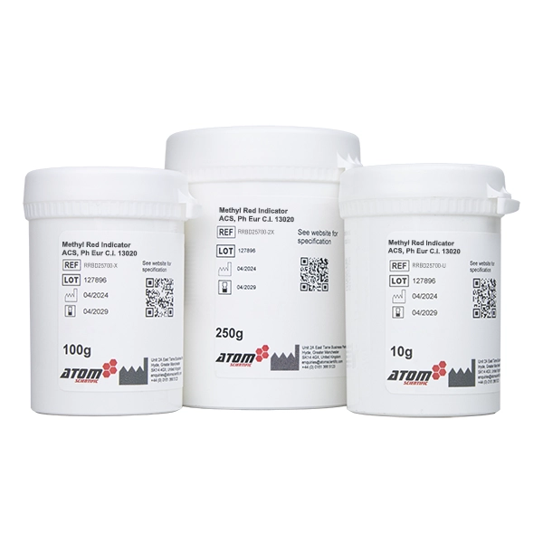 Methyl Red Indicator ACS, Ph Eur C.I. 13020