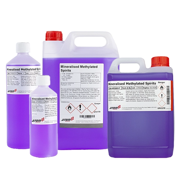Mineralised Methylated Spirits Group Picture