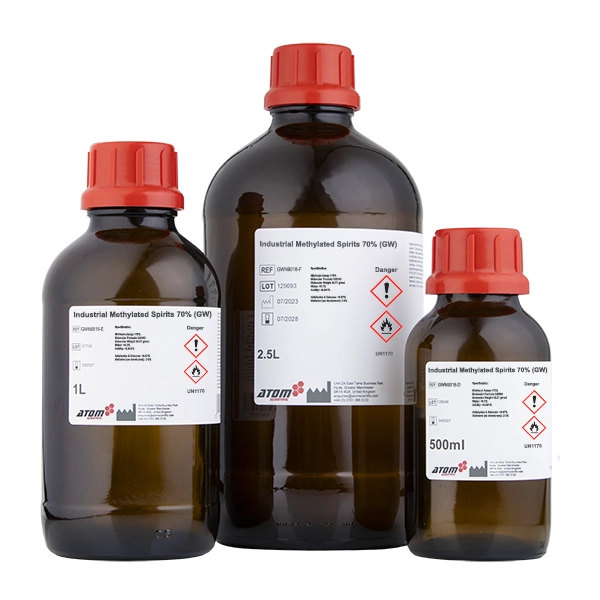 Industrial Methylated Spirits 70% (GW) Group Picture