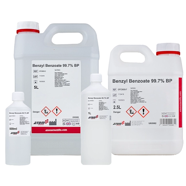 Benzyl Benzoate 99.7% BP Group Picture