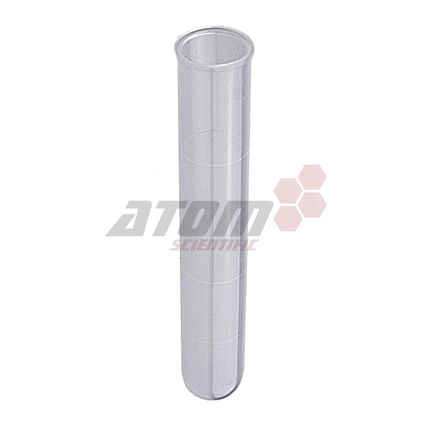 Centrifuge tube 10mL 100x16mm polypropylene round base natural colour no cap non irradiated thin lip (2000)