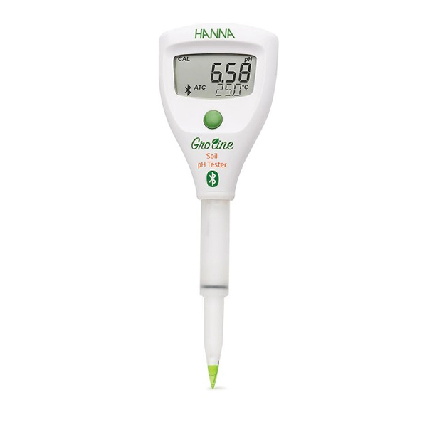 HALO2 Wireless pH Tester for Soil with built-in specialized electrode - 1 Pack