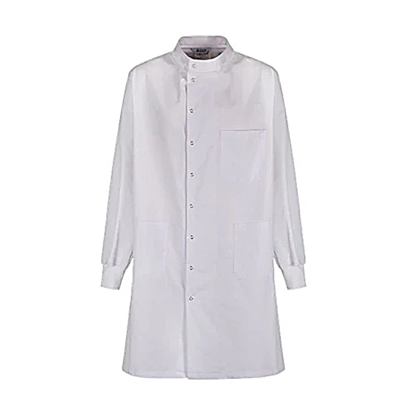 Lab Coat Howie Style White Poly/Cotton