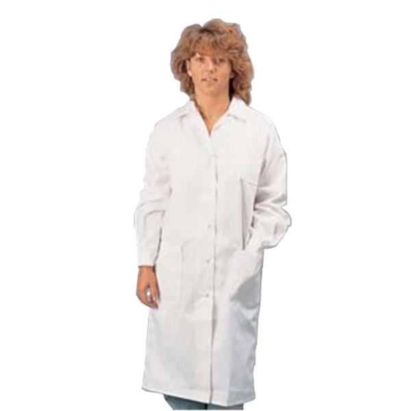 Laboratory Coat White Poly/Cotton