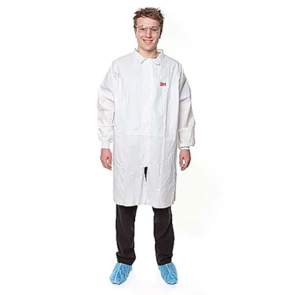 Disposable 3M 4440 Laboratory Coats White