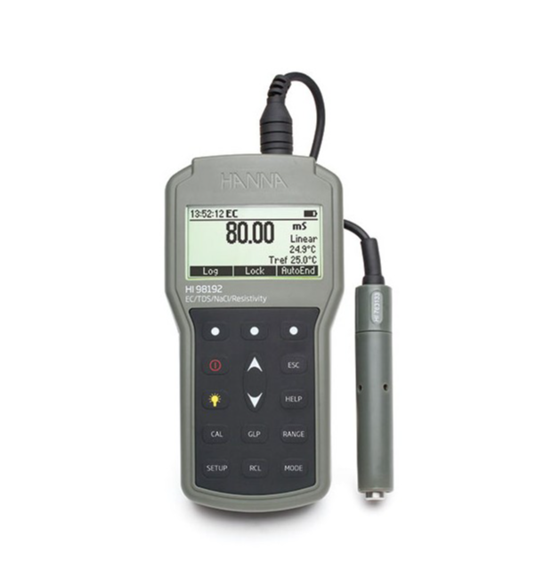 Professional Waterproof EC/TDS/Resistivity/Salinity Meter