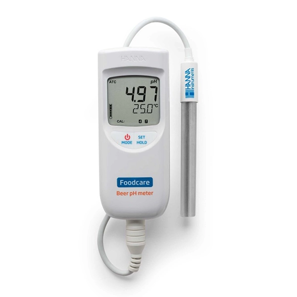 pH/temperature meter, rugged, waterproof, and portable For Beer Analysis