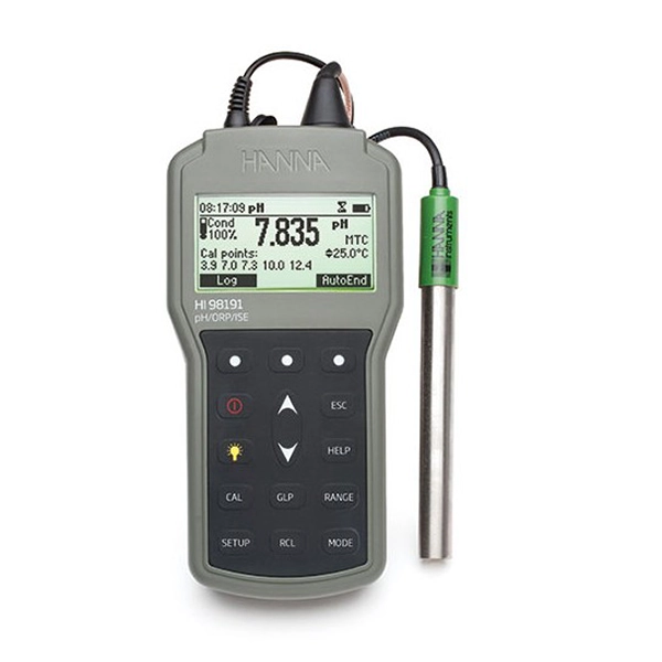 pH/ORP/ISE meter hand-held waterproof