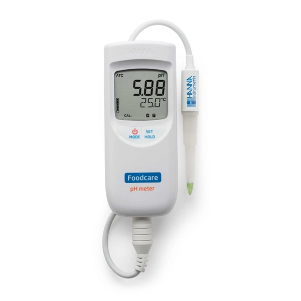 Waterproof Heavy Duty pH Meter for food c/w FC2023 electrode