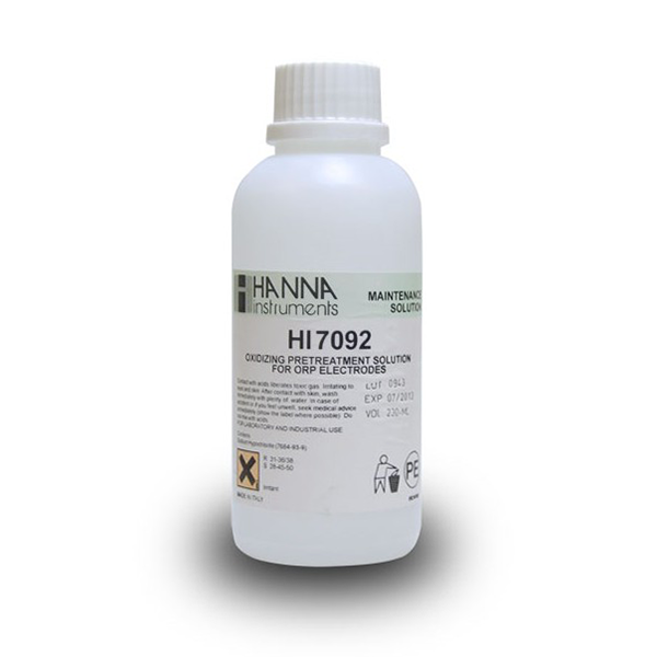 Pretreatment Oxidizing Solution, for ORP Electrodes