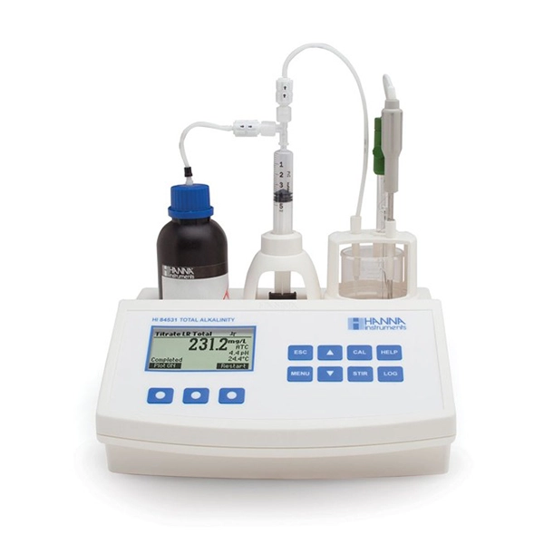 Total Alkalinity Mini Titrator for water analysis