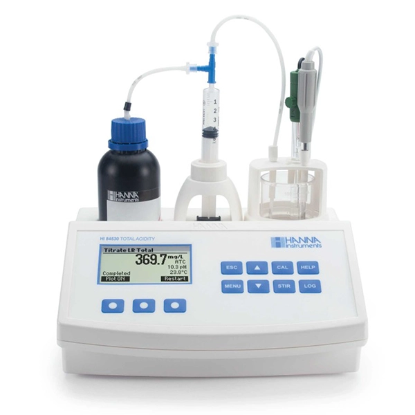 Titratable Acidity Mini Titrator for water analysis
