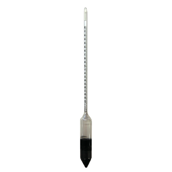 General Purpose Specific Gravity Hydrometer 200 series, 0.6 - 1.0 SG, Low Surface Tension