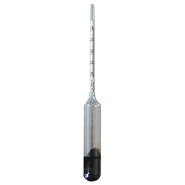 Lactometer, 1.000 - 1.040 SG, 0.001 SG Divisions