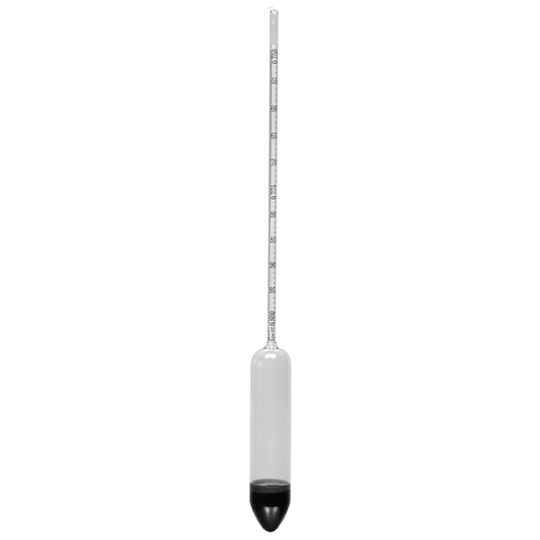 L50 SP Sub-Series Density Hydrometer for Petroleum, 0.60 - 1.10 S60/60F, Low Surface Tension