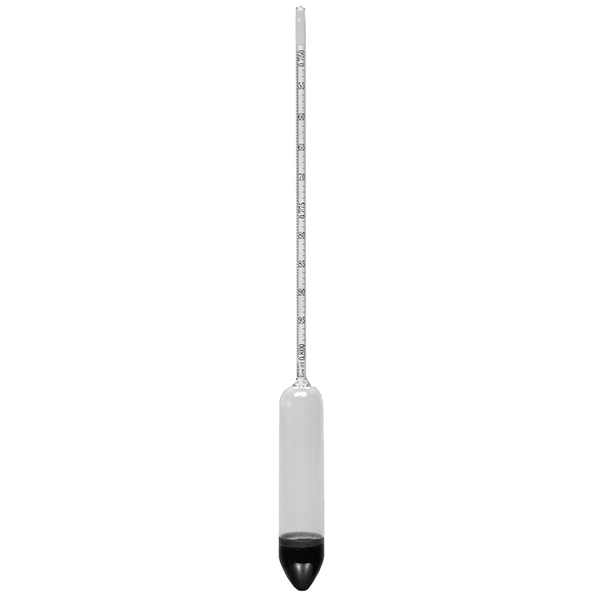Density Hydrometer  M50, 0.60 - 1.0 g/ml, Low Surface Tension