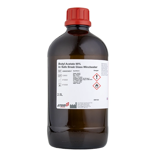 Butyl Acetate 99% in Safe Break Glass Winchester